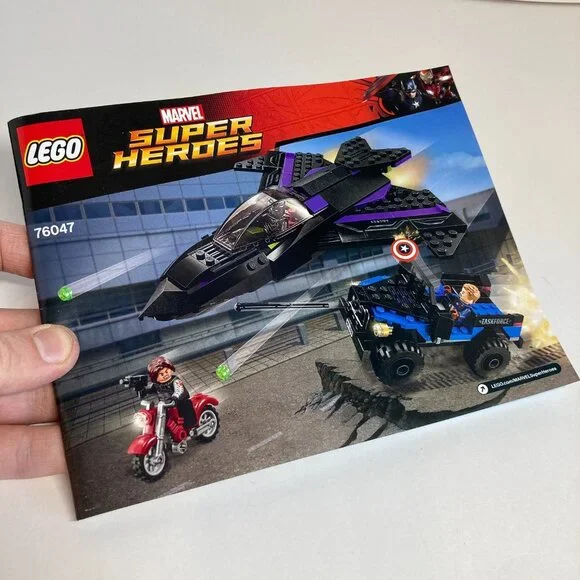 Lego Marvel Super Heroes Civil War Black Panther Pursuit 76047 No Figures - Picture 7 of 7